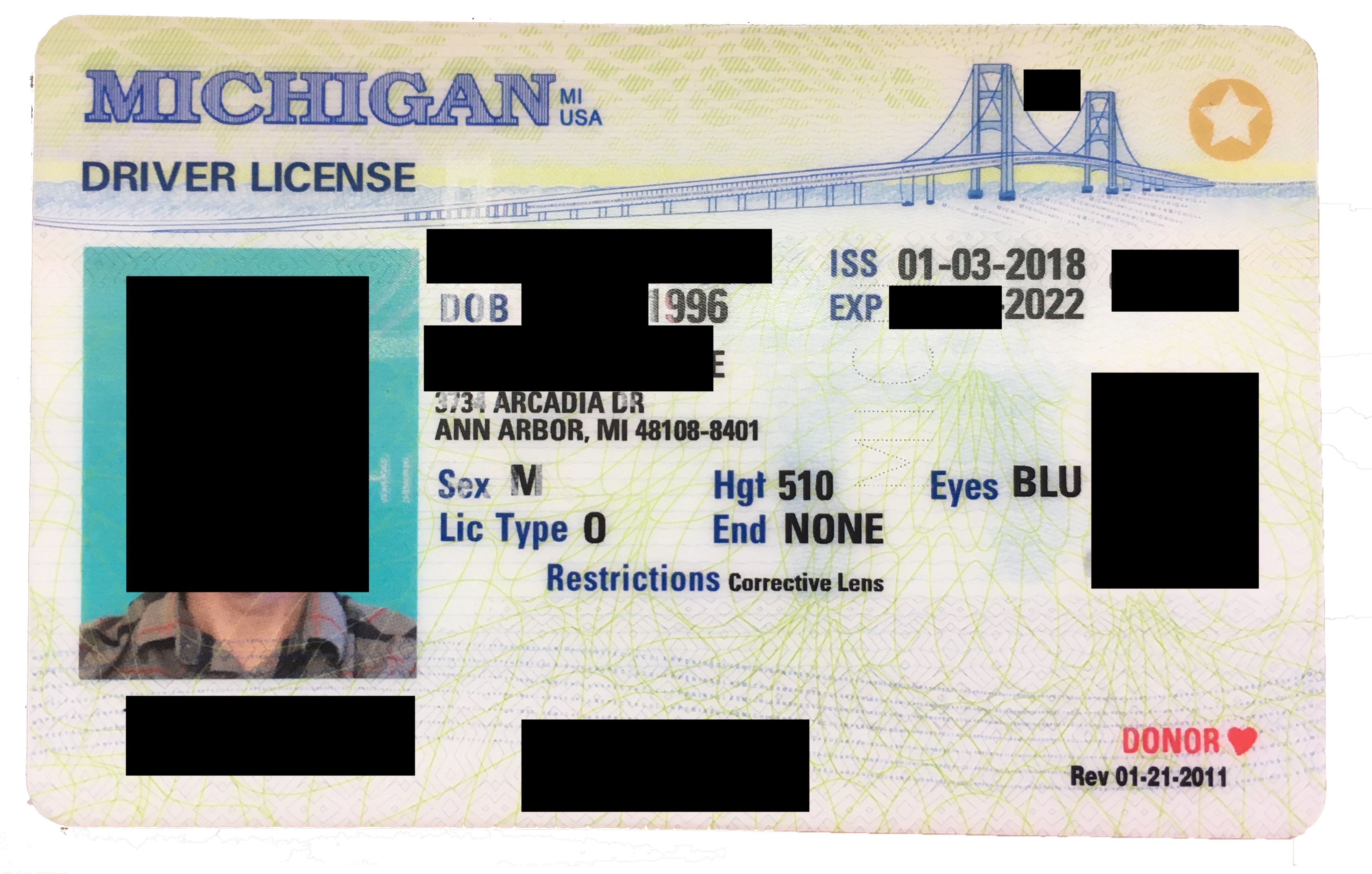 License ended. Michigan Driver License. Driver License back. Driver License Roblox. Driver License for Roblox.